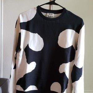 Acne Casey Waves Crewneck